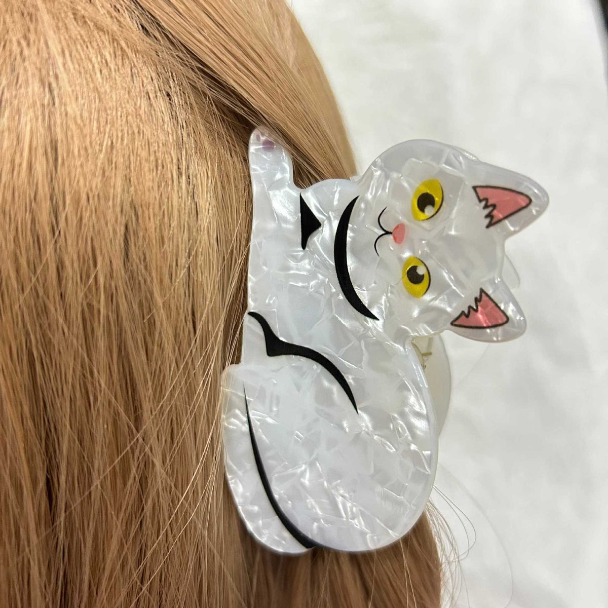 Pretty Kitty Claw Clip