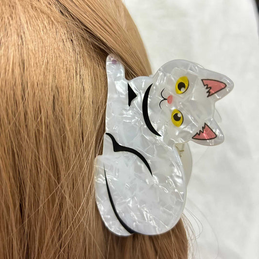 Pretty Kitty Claw Clip