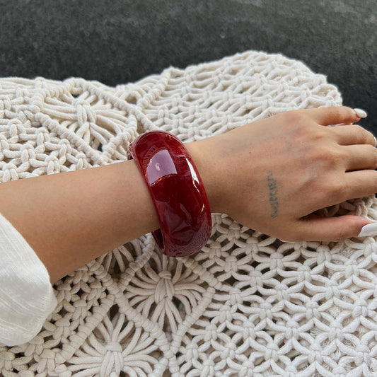 Who is She Statement Bangle
