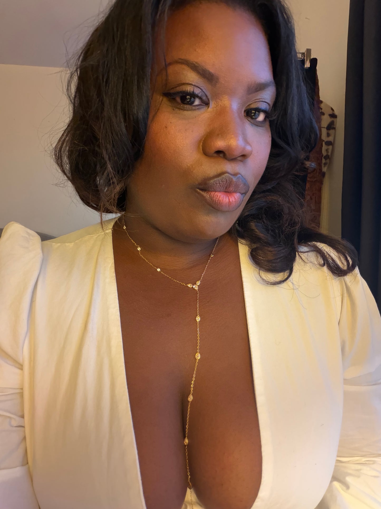 3 Points Y Necklace