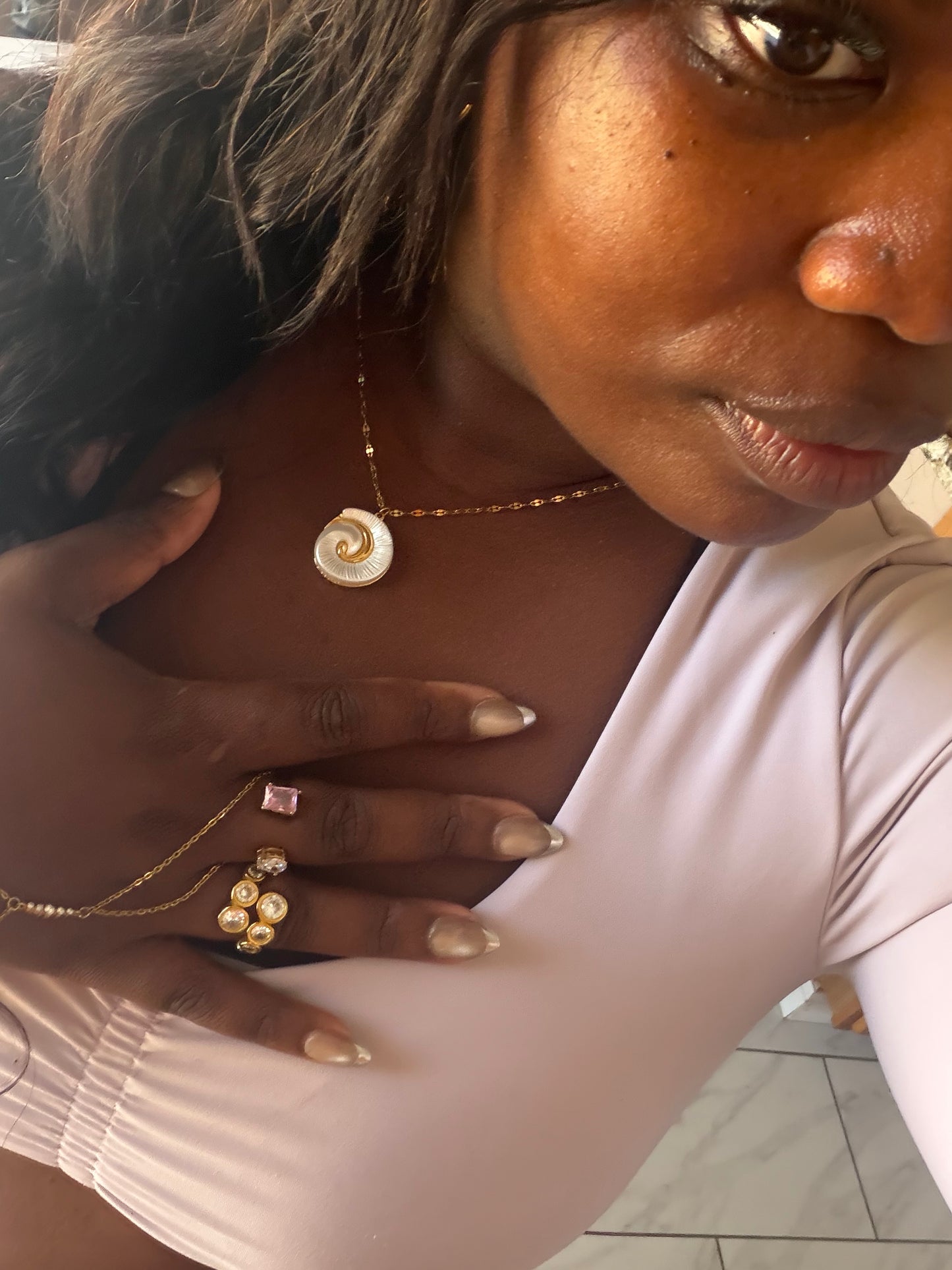 SeaShell pendant necklace