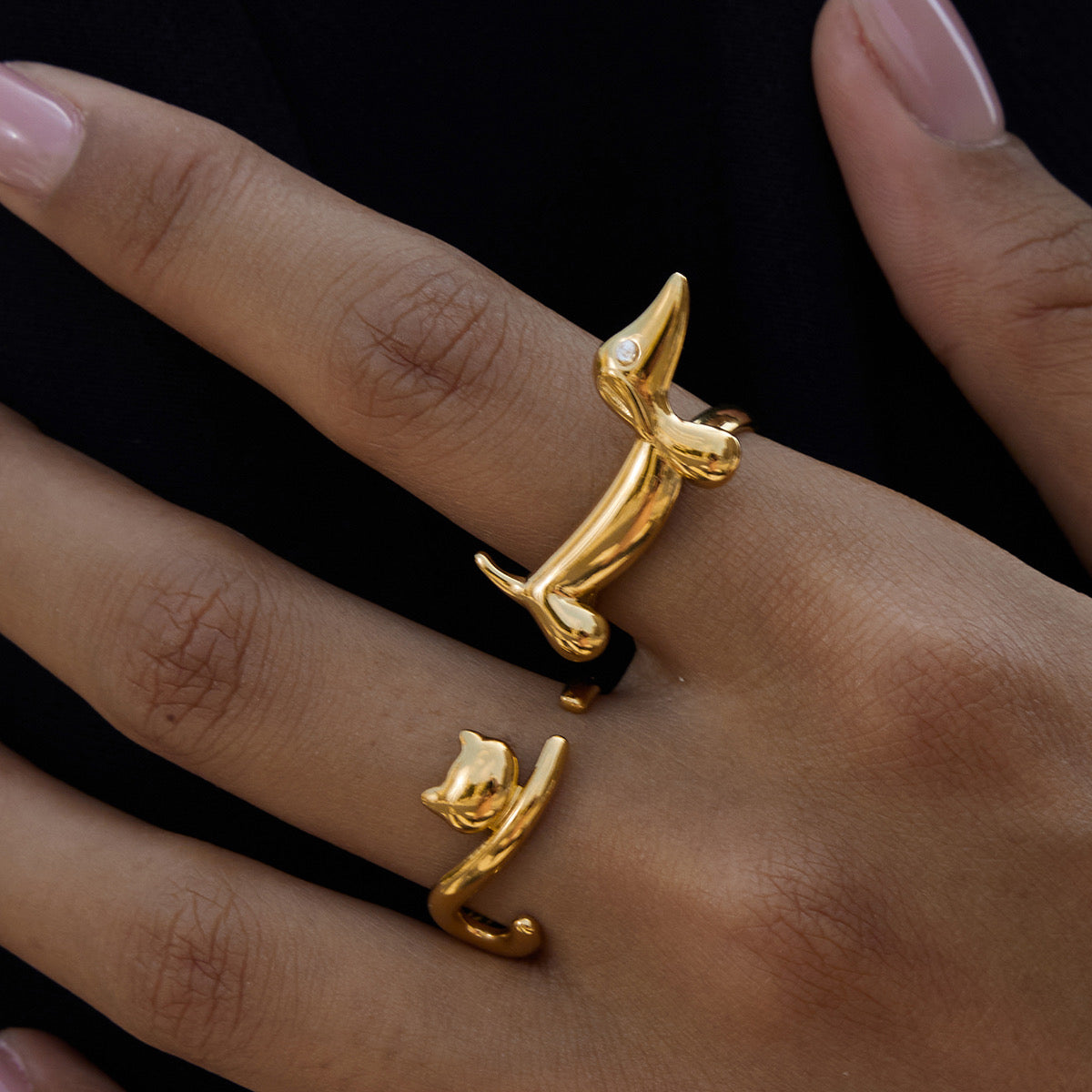 Man's Best Friend Statement Ring