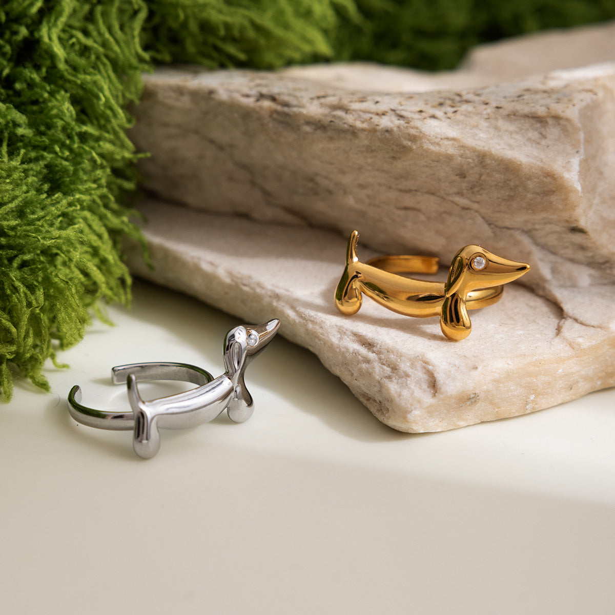 Man's Best Friend Statement Ring