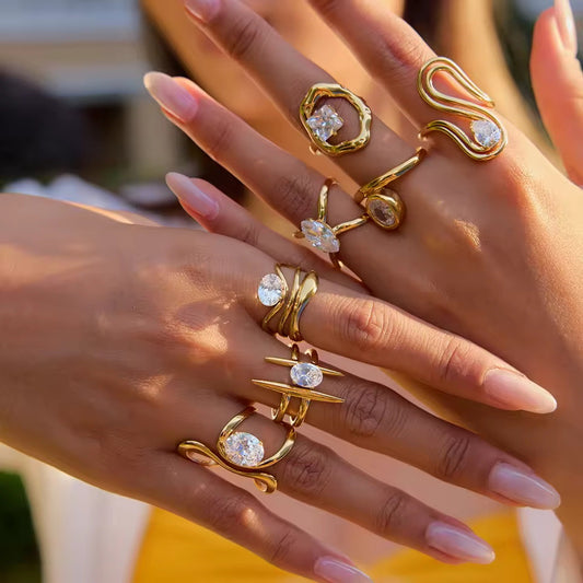 Whimsical Romance Adjustable Ring