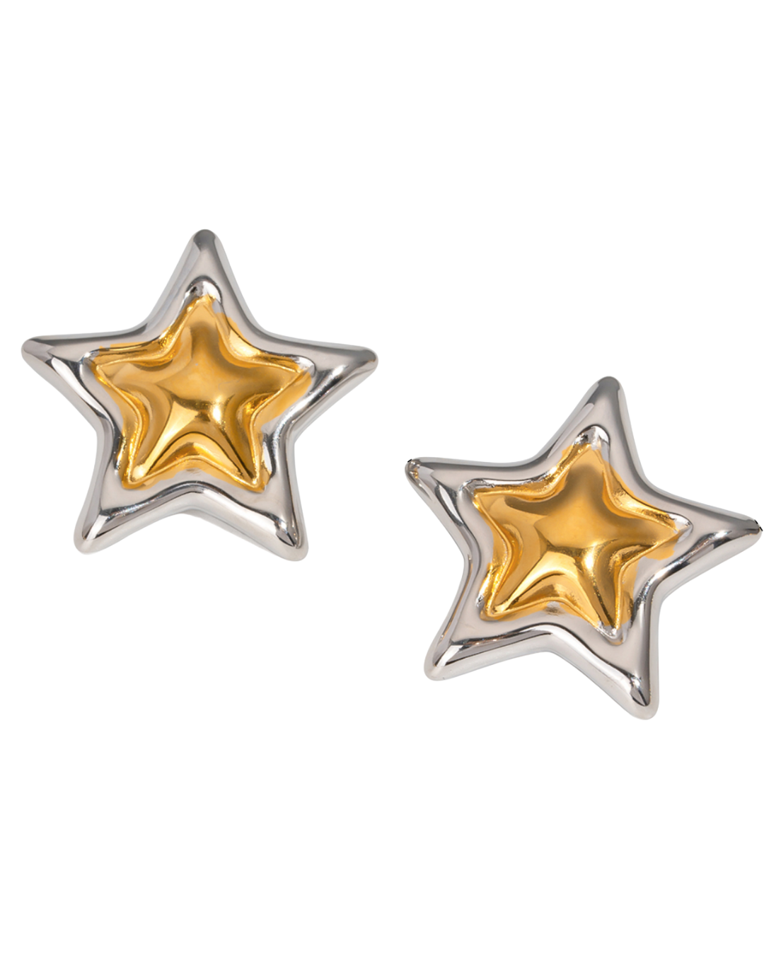 Star Studded statement earrings