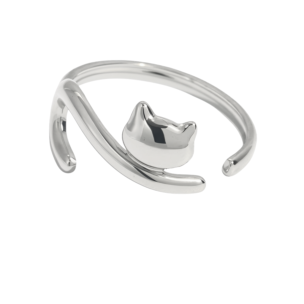 Pretty Little Kitty Statement Ring